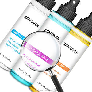 बालों के विस्तार में शराब आधारित रिमूवर टेप डबल पक्षीय एक्सटेंशन टेप चिपकने वाला रिमूवर लेरेवर समाधान - Product Image 5
