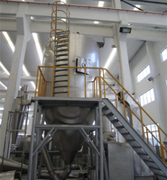 Machine de séchage par pulvérisation d'extrait de levure, sécheur par pulvérisation industriel pour thé, stévia, herbes en poudre, équipement de pulvérisation centrifuge à vendre