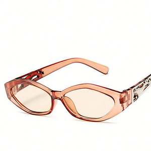 Gafas de Sol Unisex con Decoración de Pantera, Montura Pequeña, Estilo Vintage, Protección UV400, Gafas de Sol de Ojo de Gato Irregulares para Mujer, Gran Venta 2025 - Product Image 4