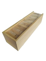 Vente en gros de blocs empilables en bois de hêtre naturel, tour de tumbling, jeux de société, blocs de construction en bois, jouets pour enfants, jeu de plein air