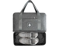 Equipaje Bolsa de lona de gran capacidad Poliéster Ripstop Bolsa de viaje Bolsa de mano plegable