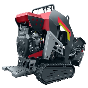 Broyeur de souche automoteur de machine d'enlèvement de souche de professionnels d'aménagement paysager de rotation de 360 degrés avec le broyeur de souche portatif de la CE - Product Image 4