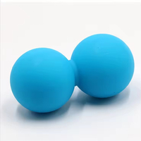 Fitness-Studio Heimtraining Farbenfroher Silikon-Relax-Stretch Triggerpunkt Erdnussförmiger Massageball