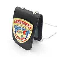 Badge de sécurité personnalisé en métal pour agent de sécurité privé, porte-badge d'enquête pour flic, DEA, pompier, chaplain, badge de sécurité sur mesure