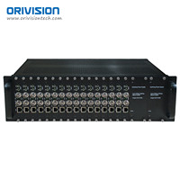 Encodeur vidéo 16 canaux SDI H.265 H.264 1080P60 en rack pour diffusion IPTV SRT RTMP RTSP HLS UDP