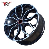 Jantes en alliage de haute qualité 17 pouces 7J ET 40 PCD 5X114.3 CB 66.1/73.1 Design maillé pour voitures particulières Renault RS