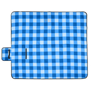 Precio más barato de fábrica, plegable personalizado, <span class=keywords><strong>200x200</strong></span>, alfombrilla de Camping grande, <span class=keywords><strong>manta</strong></span> de <span class=keywords><strong>Picnic</strong></span> de lana Polar <span class=keywords><strong>impermeable</strong></span> con logotipo de respaldo de PEVA - Product Image 3