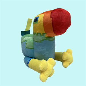 Peluche My <span class=keywords><strong>World</strong></span> de 8 pouces, Poupée de dessin animé, Jouet en peluche anti-stress, Modèles Assis, Hard Fear, Zombie, Perroquet, Tortue - Product Image 5