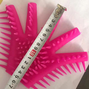 Guanto Giocattolo Sessuale per Masturbazione Orgasmo Femminile Dita Flirt Punte Guanto Sessuale in Silicone Guanti da Massaggio SM Bondage Gioco Sessuale - Product Image 5