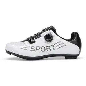 2024 New chunky cycling shoes mountain road bicycle mountaineering shoes hard sole power-assisted spinning shoes