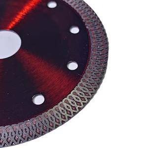 Disco de Sierra de Diamante Prensado en Caliente Industrial al por Mayor OEM - Malla Turbo con Recubrimiento de Ti de 4 Pulgadas para Corte de Granito y Hormigón -002 - Product Image 3