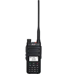Silk'tyt-walkie-talkie de doble banda, accesorio de acero MD 760, 1024 canales, portátil, tipo VHF, UHF, Radio DMR ham