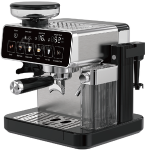 Nueva Cafetera Espresso Doméstica de Alta Calidad con Molinillo de Granos Integrado, Ideal para Beber en Casa, Modelo BC301CB, Totalmente Automática - Product Image 1