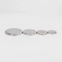Tapa Ciega Sanitaria de Acero Inoxidable SUS 304 con Abrazadera Tri-Clamp de 0.5\", 0.75\", 1\", 1.5\", 2\", 2.5\", 3\", 3.5\", 4\", 4.5\", 5\", 6\", 8\", 10\" para Elaboración Casera de Cerveza