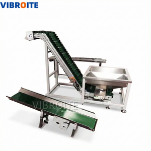 Verstelbare hoogte trap automatisering voedingsysteem rubberen bandtransportband transport assemblagelijn transportband - Product Image 1