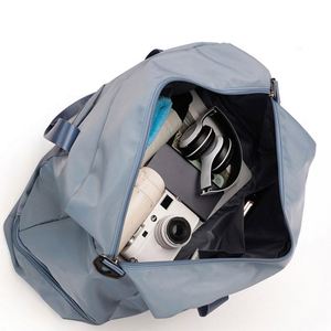Sac de sport personnalisé pour homme, sac de sport décontracté, sac de fitness imperméable avec compartiment pour chaussures, sacs de voyage - Product Image 6