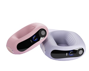 HAC001G-30A ABS Material EMS Fascia Ring Vibration Full-Body Massage for Muscle Relaxation Shoulder Neck Calf & Abs