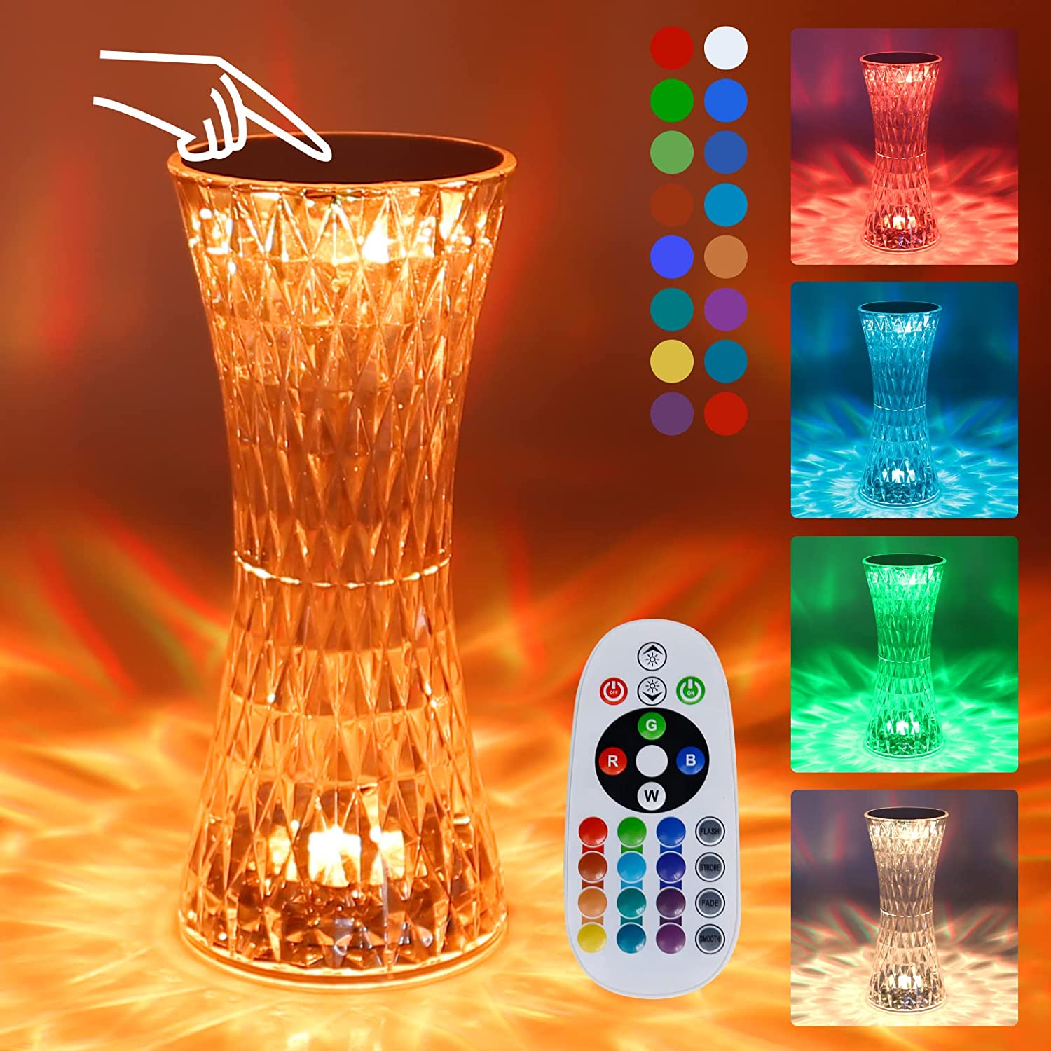 RGB 16 couleurs avec télécommande