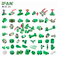 IFAN OEM ODM Plomberie, Alimentation en Eau, Tous Types de Raccords de Tuyaux en Plastique PPR, PN25, Raccords de Plomberie PPR