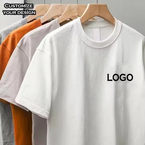 เสื้อยืดสตรีทแวร์คุณภาพสูง ผ้าฝ้าย 100% เสื้อยืดโอเวอร์ไซส์ พิมพ์ลายดิจิทัลตามสั่ง พิมพ์โลโก้แบรนด์ของคุณเอง เสื้อยืดผู้ชายเนื้อหนา - Product Image 1