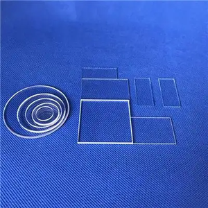 Feuille de verre de silice fondue polie - Haute résistance à la chaleur, transparente, équipement industriel, serre solaire, laboratoire - Product Image 3