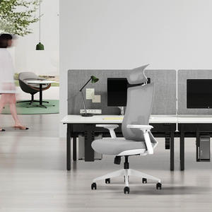 Chine PDG chaise de <span class=keywords><strong>bureau</strong></span> ergonomique pleine maille réglable conception haut de gamme BIFMA petite chaise pivotante bon marché personnel tissu mousse Nylon - Product Image 2