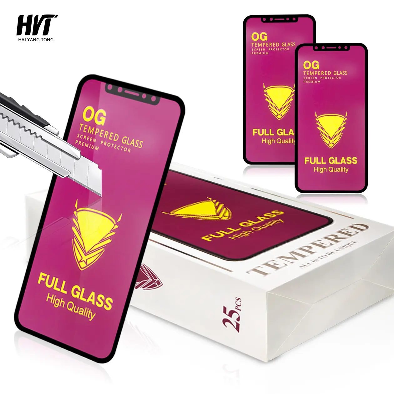 Golden armor og película protetora de tela, vidro temperado, novo design, para oneplus nord 2, película protetora para telefone móvel para iphone 13 pro max