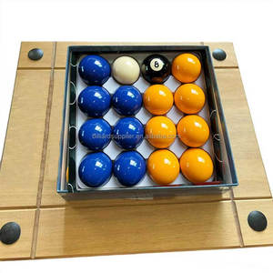 Bolas de <span class=keywords><strong>Billar</strong></span> Deportivas Azules y Amarillas de Resina Fenólica de 2 Pulgadas, Juego de <span class=keywords><strong>Billar</strong></span> y Snooker Profesional para Torneos, Calidad de Torneo, Personalizable - Product Image 3