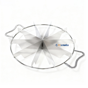 <strong>Cake</strong> Cutter 10.6 Inch Stainless Steel Divider for 8-10 <strong>Slice</strong> Precision Home Kitchen Bakeries <strong>Tool</strong> - Product Image 2