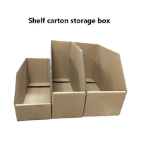 Boîte de présentation en carton ondulé personnalisée, emballage en carton recyclable pour la promotion sur les étagères de vente au détail