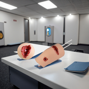 Kit Modello Anatomico in Silicone per l'<span class=keywords><strong>Educazione</strong></span> Medica, Simulatore <span class=keywords><strong>di</strong></span> Arresto <span class=keywords><strong>e</strong></span> Controllo Emorragie per <span class=keywords><strong>Formazione</strong></span> Infermieristica <span class=keywords><strong>e</strong></span> Ospedali - Product Image 4