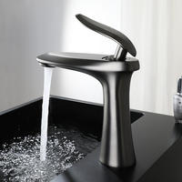 Robinet de lavabo monocommande en laiton chromé sur mesure, anti-corrosion, à poser sur le comptoir, mitigeur chaud/froid pour salle de bain, vente en gros
