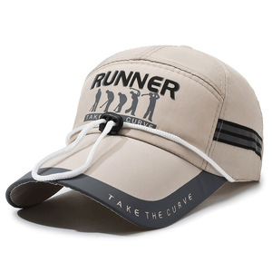 Men's Summer Outdoor Sports Fishing Sun Cap Thin Mesh Breathable Quick-Drying Sun Protection Baseball Cap - Product Image 3