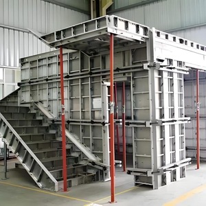 Coffrage en aluminium : Cadres rigides en alliage pour le coffrage de béton à haute liquidité et système de construction de murs lisses - Product Image 3