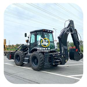 Chargeuse-pelleteuse JCB d'occasion Modèles 4CX/3CX/1CX/3DX/4DX Chargeuse sur pneus Moteur diesel 75KW Capacité du godet 0.2-1.3 mÂ ³ - Product Image 1