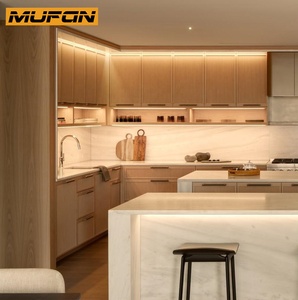 Gabinetes <span class=keywords><strong>de</strong></span> Cocina American Slim Shaker Personalizados <span class=keywords><strong>de</strong></span> Roble Blanco Acanalado con Chapa <span class=keywords><strong>de</strong></span> Madera y Cajones <span class=keywords><strong>de</strong></span> Cola <span class=keywords><strong>de</strong></span> Golondrina - Product Image 4