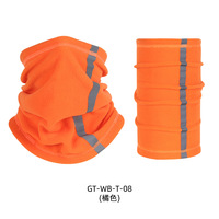Cache-Cou Unisexe Portable en Cachemire Polaire Original Tête de Mort pour Moto, Ski, Sport, Chaleur Hiver, Écharpe Personnalisée avec Logo Rouge en Maille