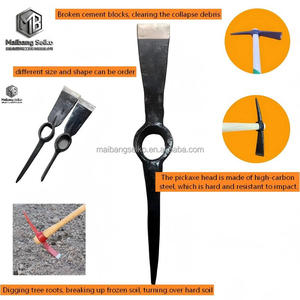 Cabezas de pala de acero de alto carbono, pala de jardín con mango de madera dura, herramienta de jardín verde, modelo certificado, 1 año de garantía - Product Image 4