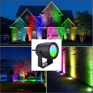 Foco <span class=keywords><strong>Exterior</strong></span> Benory 12W 16W 24V DMX RGBW IP67, Lámpara <span class=keywords><strong>de</strong></span> Césped KNX Loxone GVS, Luz <span class=keywords><strong>de</strong></span> Jardín Inteligente Automática <span class=keywords><strong>para</strong></span> Exteriores - Product Image 3