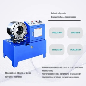 Machine de sertissage de flexibles hydrauliques entièrement automatique haute pression, presse multifonctionnelle pour flexibles industriels - Product Image 2