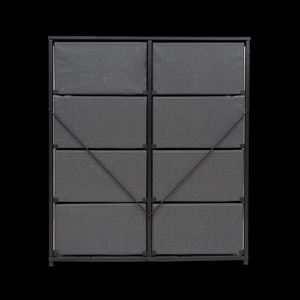 Modern Durable Living Room Fabric <b>Cabinets</b> with 8 Drawers Freestanding Design - Product Image 3