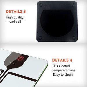 Usine Vente Directe de Mesure De Graisse Corporelle Bluetooth <span class=keywords><strong>Balance</strong></span> De Poids <span class=keywords><strong>Intelligente</strong></span> - Product Image 4
