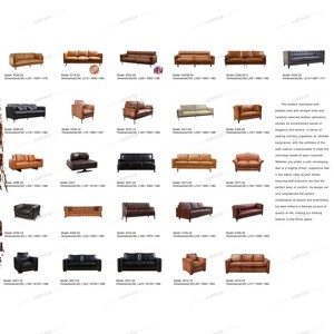 クラシックな本革製シングルソファ、木製フレーム、欧米風デザイン、リビングルームやオフィスに最適 |   高級家具 - Product Image 4