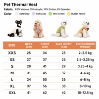 Gilet thermique rayé pour chien, couvrant une partie du ventre, antistatique, extensible, pour l'automne et l'hiver, avec logo personnalisé