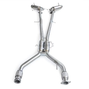 Système d'échappement arrière pour Infiniti Q50 3.0T 2017-2024, échappement arrière haute performance, échappement de course en acier inoxydable - Product Image 6