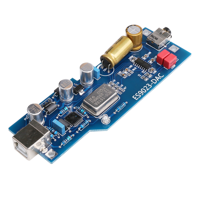 PCM2706 + ES9023 Fever Level Audio DAC Sound Card Decoder Finished Product With OTG Headphone Amplifier AMP Board