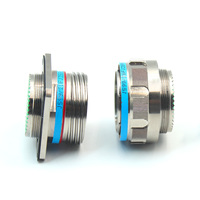Conector de enchufe de aviación de 128 Pines, serie III, D38999/26FJ35PN, macho, hembra, D38999/20FJ35SN, enchufe de alta densidad de núcleo 128