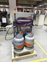 Machine RCC-6S-DUAL de station service de climatisation A/C pour véhicules AC1234-6 R134a R1234yf Robinair utilisant le réfrigérant 1234YF