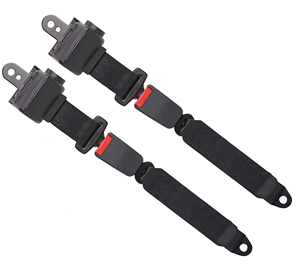 Schwarzer Universeller Einziehbarer Interlock-Gabelstapler 2-Punkt-Sicherheitsgurt mit Schalter für Toyota, Clark, BYD, Nissan - Product Image 4