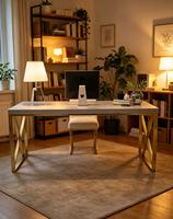 Table basse chic haut de gamme, idéale comme pièce maîtresse du salon ou comme mobilier de salle à manger pour les maisons et les hôtels